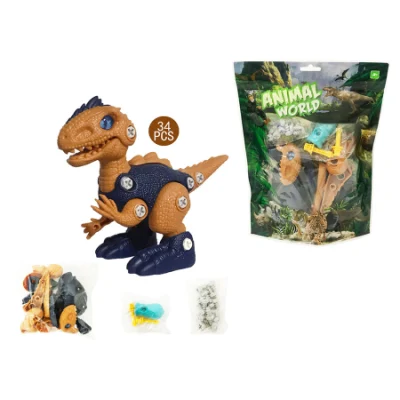  Montaje de los dinosaurios - Velociraptor (con destornillador manuales + manual).