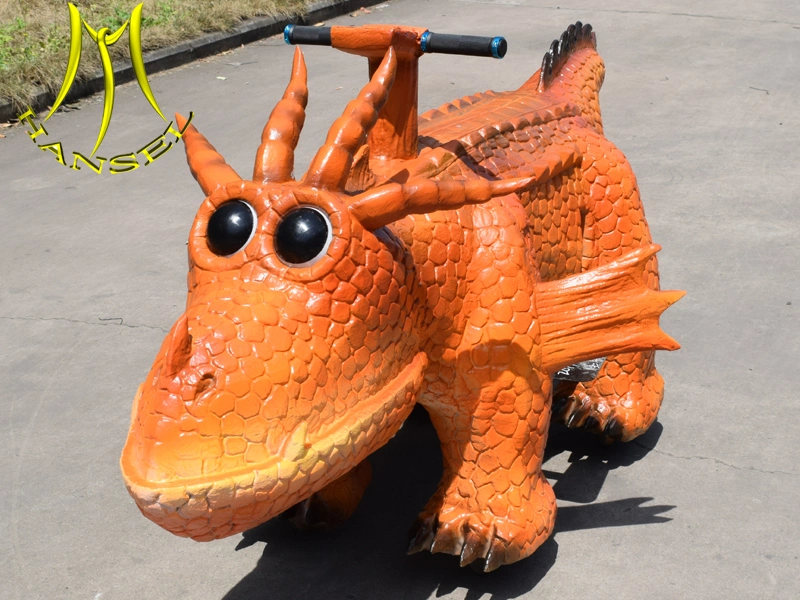 Hansel Kids Ride Dinosaur Animal Scooter for Shopping Mall