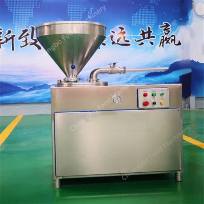 Macchina per farcitura elettrica di carne di pollo in acciaio inox