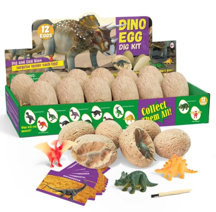 Wholesale Archaeology Dig Tyrannosaurus Rex Realized Dinosaur Models Dinosaur Egg for Kids Toys