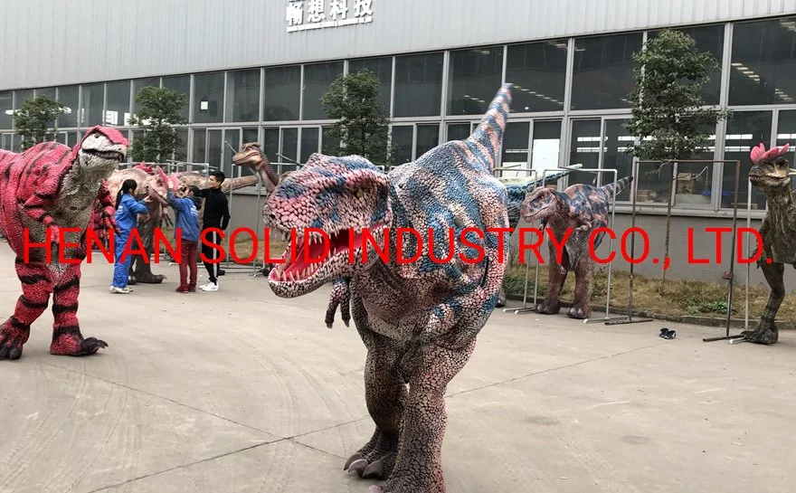 Silicon Rubber Dinosaur Costume Robotic Dinosaur Costume