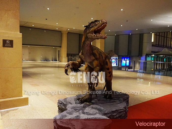 Realistic Velociraptor Animatronic Dinosaur for Sale