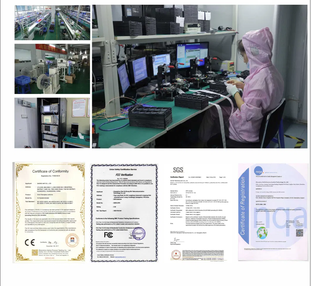 Rhcp Delin Comm 4.5dBi External Active with Fakra GPS&Glonass Antenna