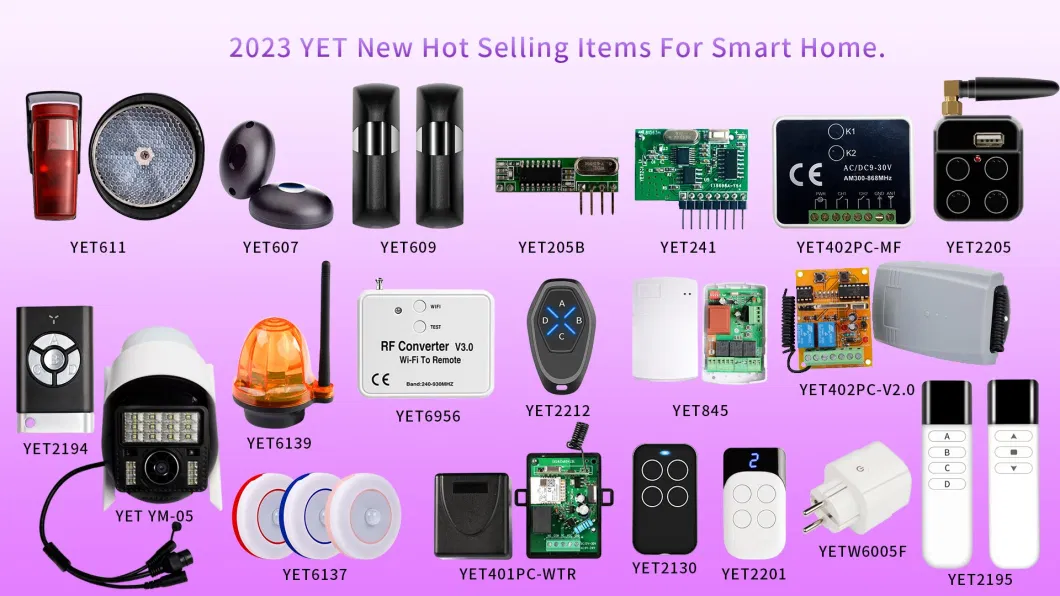 New Hot Auto Gate Wireless Control Remoto 433MHz Rolling Code Learning Remotes