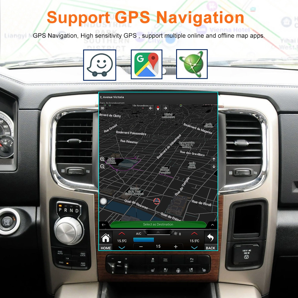 12.1" for Ford Explorer 2016-2019 Android Car Radio Multimedia Player GPS Navigation