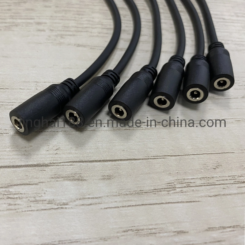 DC 3.8*1.4 USB/DC Adapter Connection Cable/Line Customized Female for Air Conditioning Suit Fan Extension Cable Available Interface Can Be Customized