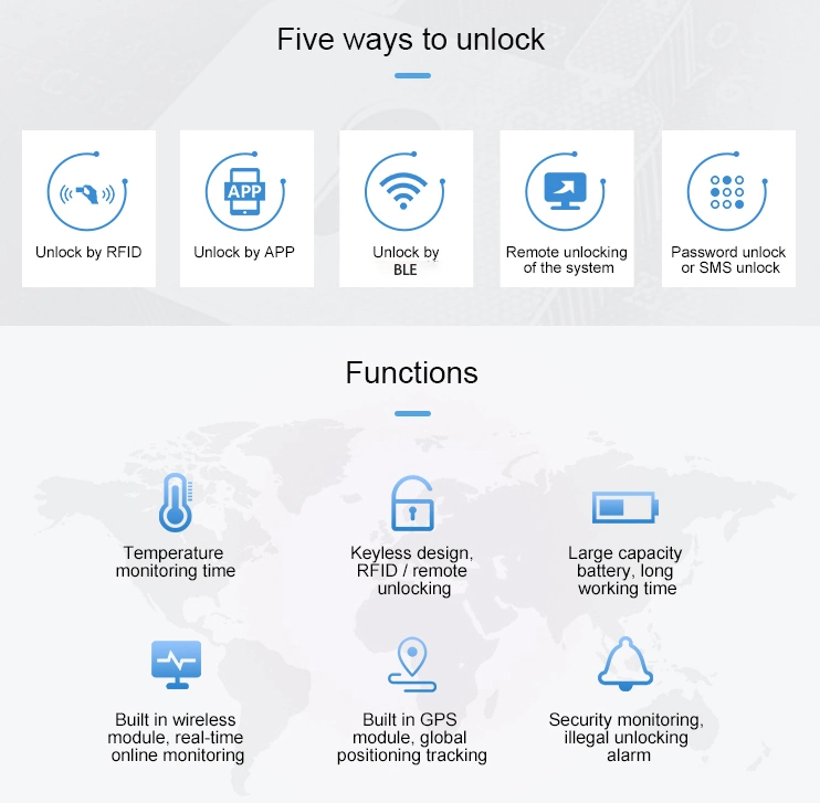 Jointech Jt709A Container Smart E Seal Navigation GPS Tracking Padlock