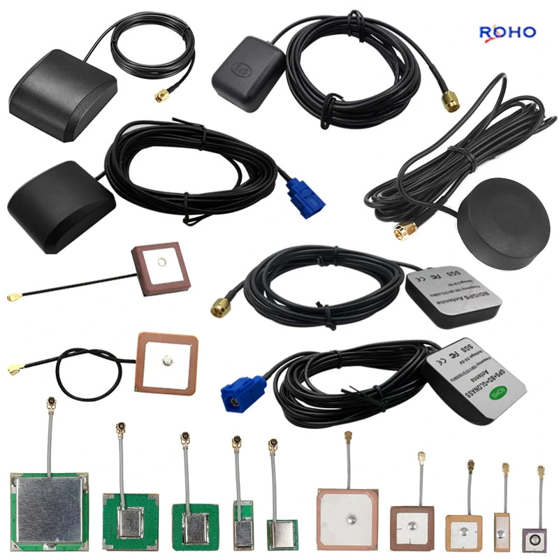 Active Internal GPS Antenna 20X20mm Length Customized Patch Ceramic 1575.42MHz GPS Antenna with Ipex Connector