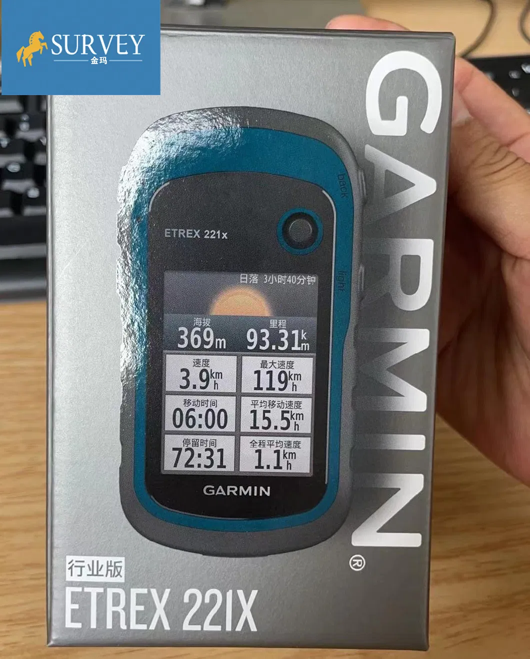 Garmin Etrex 201X GPS Navigation Device Handheld GPS Support GPS Glonass
