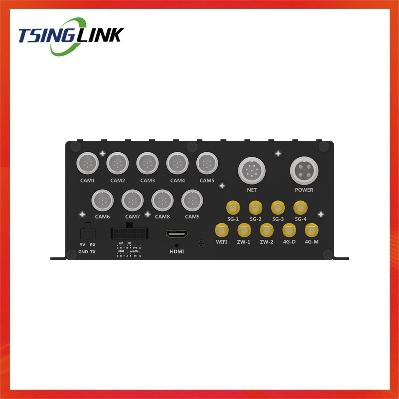 Taxi Fleet Management Intelligent 4G Mobile Mdvr Tracking Recording WiFi GPS DVR with TF Card