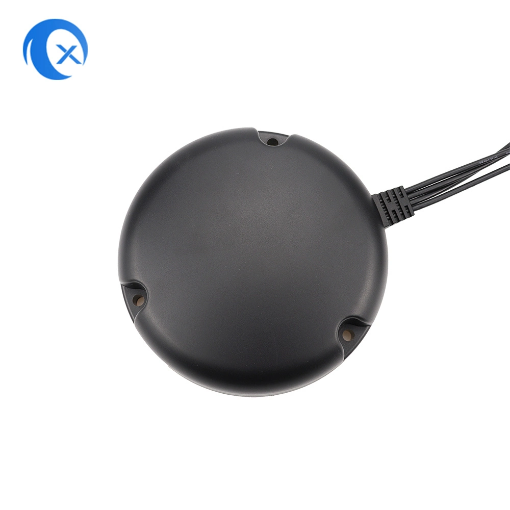 4-in-1 Ltex2 GPS WiFi IP67 Waterproof Adhesive/Magnet Mount Combo Antenna with Rg174 Cable SMA Connector