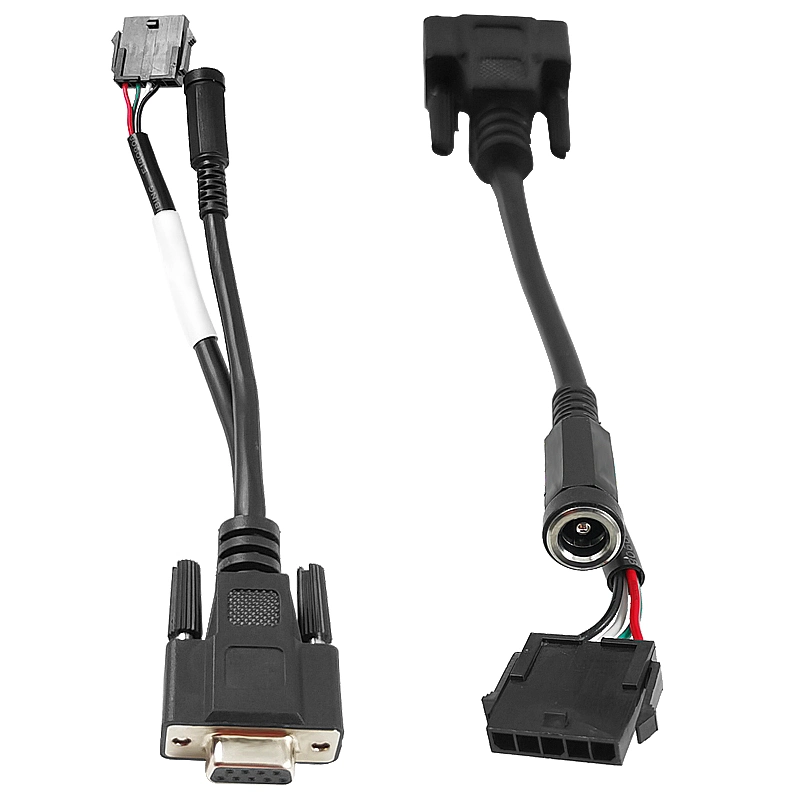 Factory Customized dB9p Female to Communication Cable Male Sm-4y/pH-4y 4p Terminal Interface Extension Cable Data Transfer Cable