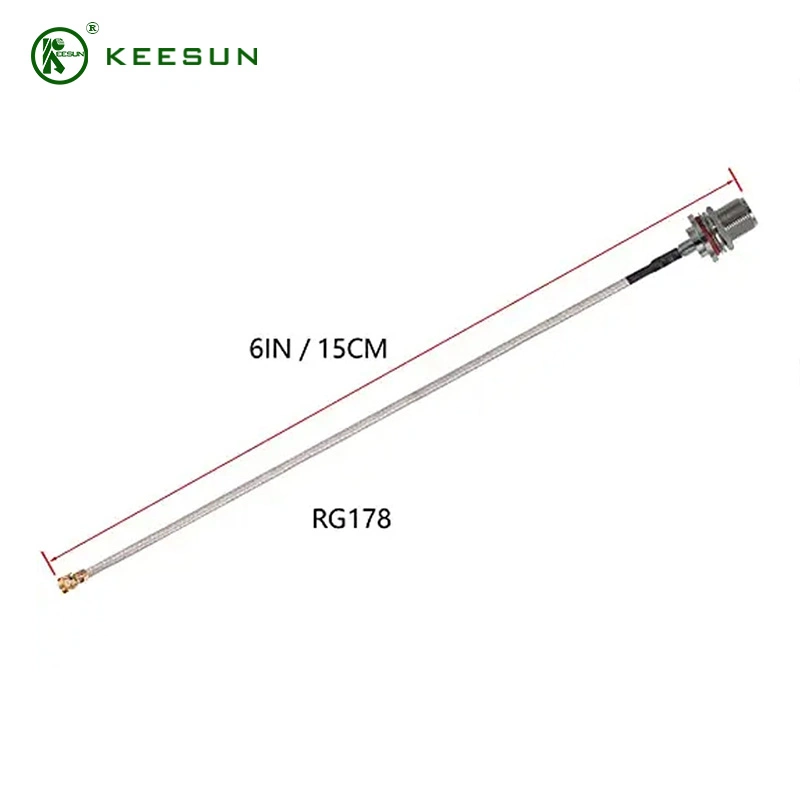 Factory Best antenna WiFi SMA Female Crimp Jack Antenna Straight RF Connector