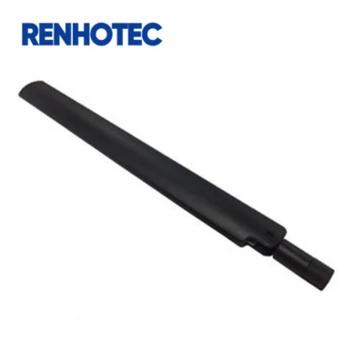 RP-SMA conector macho antena de codo externa interior 2,4GHz 5,8GHz WiFi Antena direccional de caucho 3dBi antena de caucho