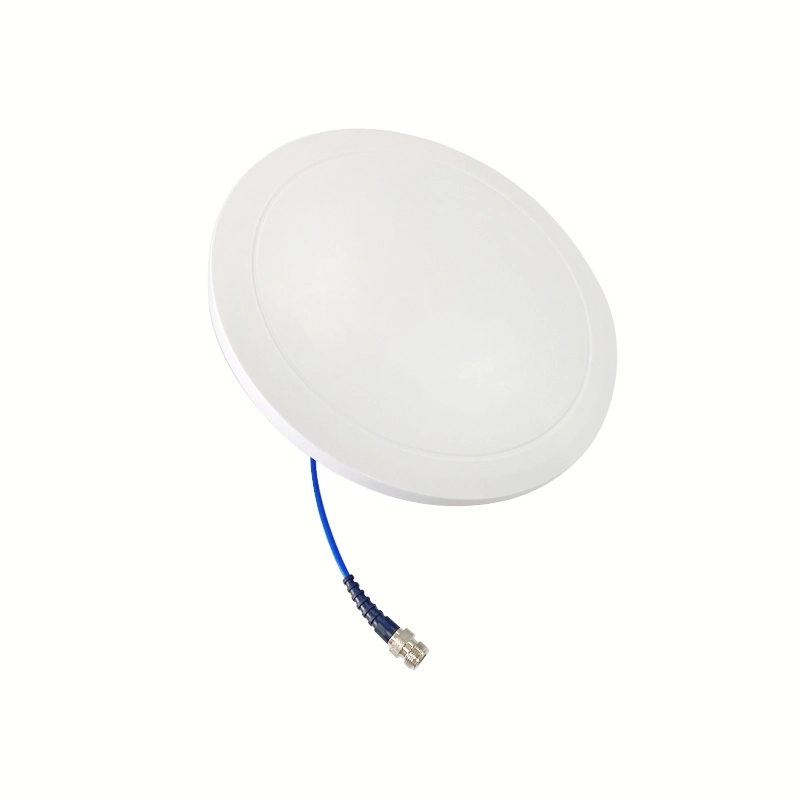 Indoor Low Pim Slim Omni Ceiling Antenna 698-2700MHz for 2g 3G 4G LTE 2.4GHz Networks