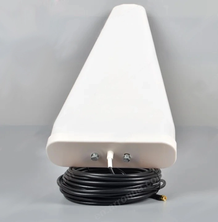 5g 4G LTE Log Periodic Cellular Antenna Outdoor High Gain 7-12 dBi External MIMO Directional Antenna with 10 Metre Low Loss Cable Compatible