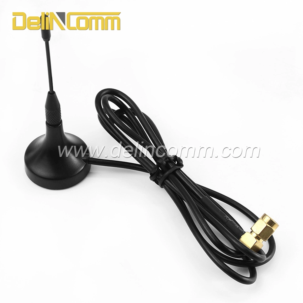 Magnetic GSM External Sucker Antenna with SMA