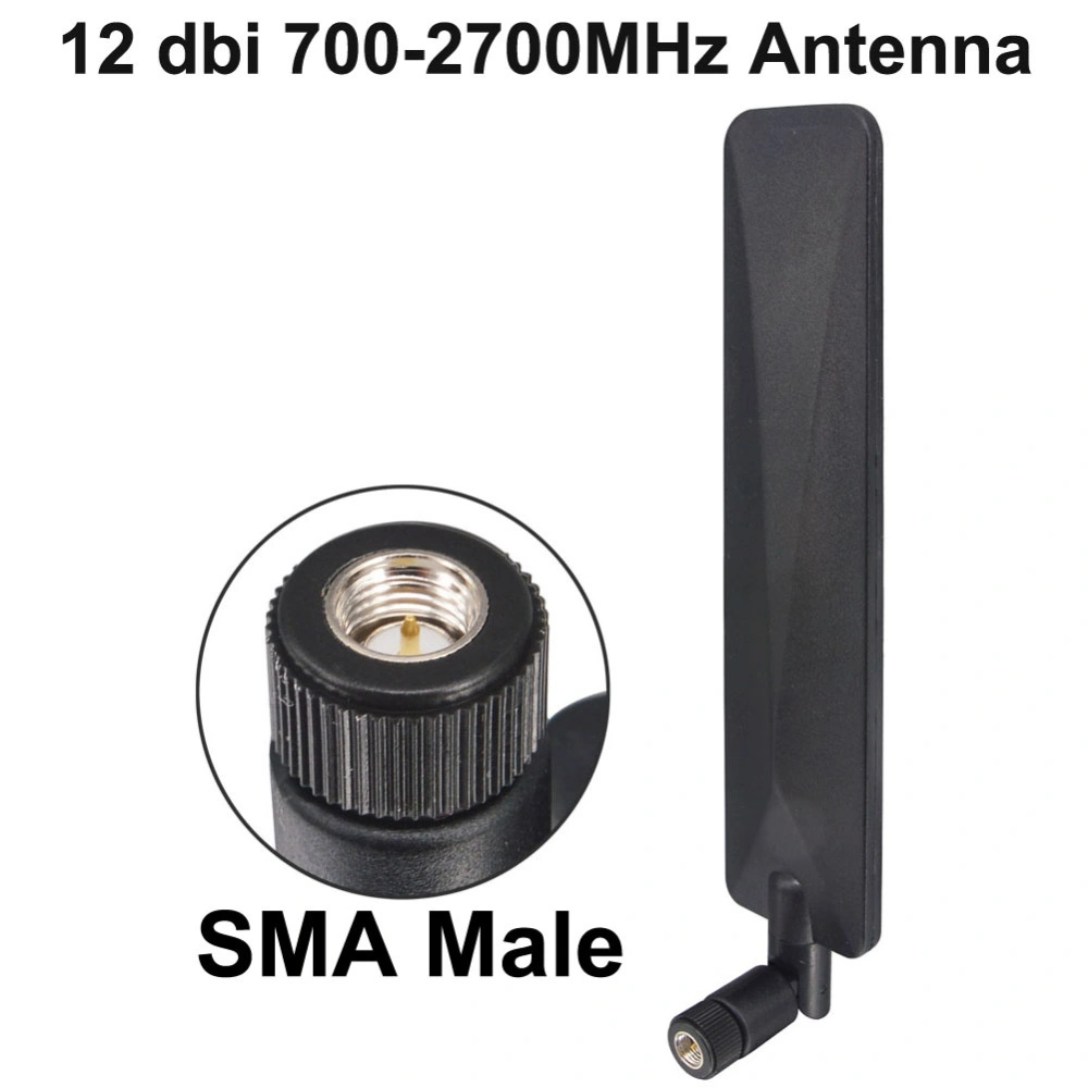 High Gain 4G 3G GSM WiFi Router Antenna High Gain 20dBi Folding Signal Booster with SMA Male Connector