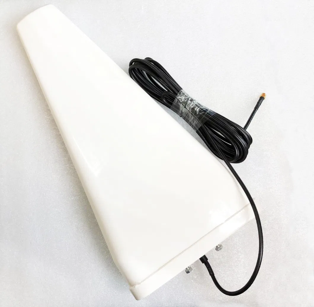 5g 4G LTE Log Periodic Cellular Antenna Outdoor High Gain 7-12 dBi External MIMO Directional Antenna with 10 Metre Low Loss Cable Compatible