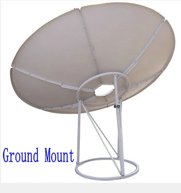 Supply High Precision TV Antenna 1.5/1.8/2.1 /2.4 Meters Prime Focus Dish Antenna