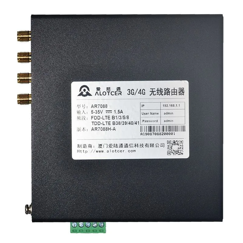 Ar7088h Industrial Router LTE Cat4 Router with SIM Card Slot Support 4G Wireless VPN Industrial Router