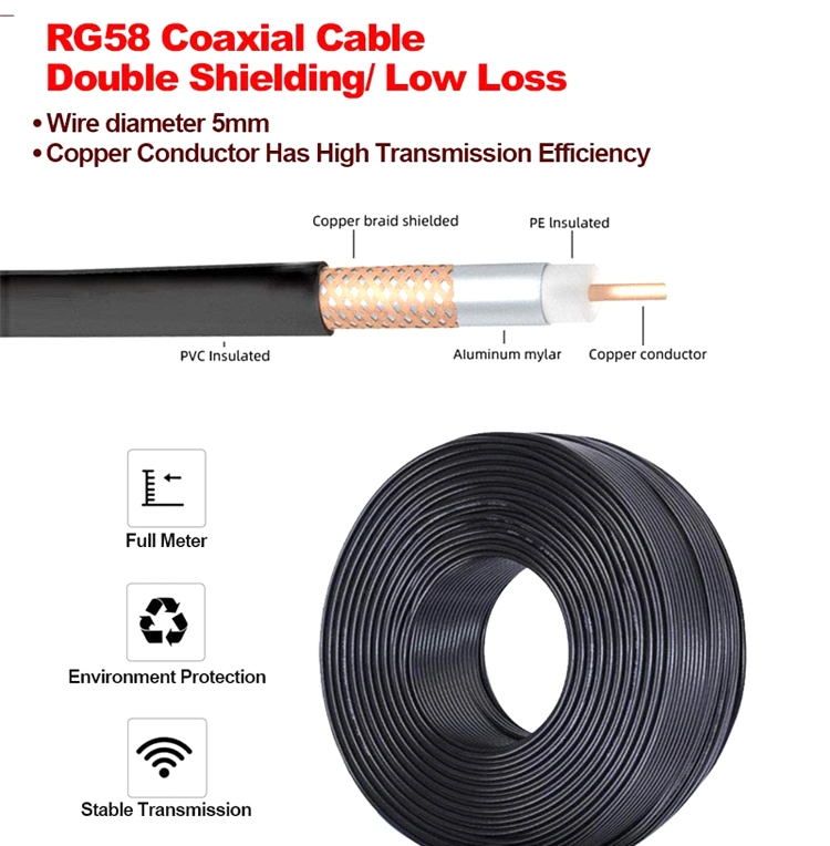 Lrm240 SMA Male to SMA Female Connector RF Communication Cable