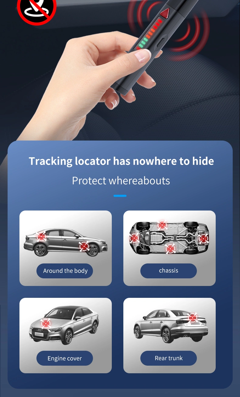 Hidden Camera Signal Detectors Spies, GPS Tracking Devices