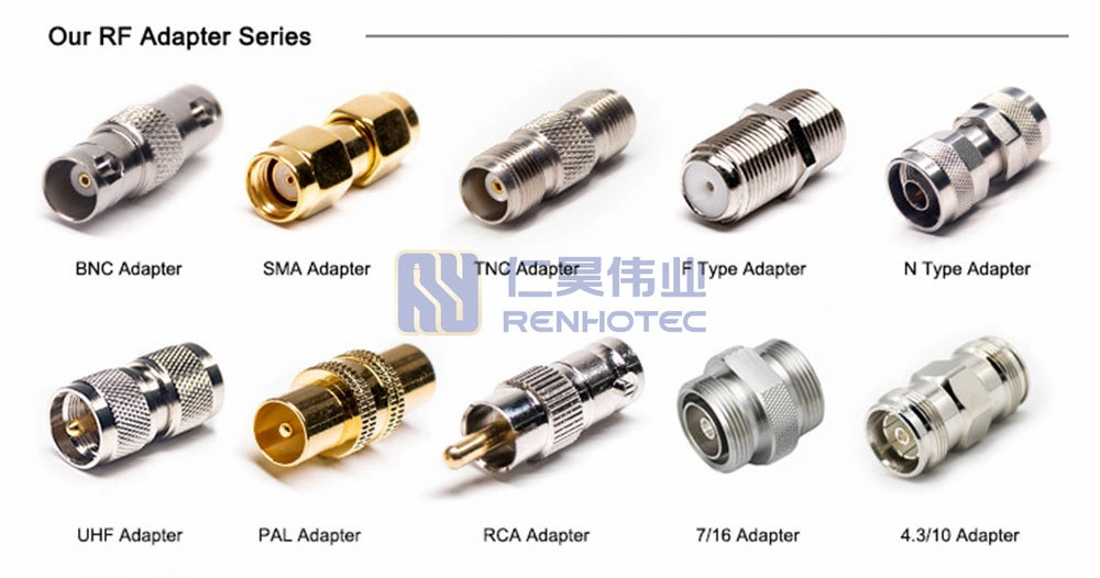 Straight SMA Male Jack to UHF Jack Adapter So239 Female RF Connector 50ohm 6GHz Nickel Plating