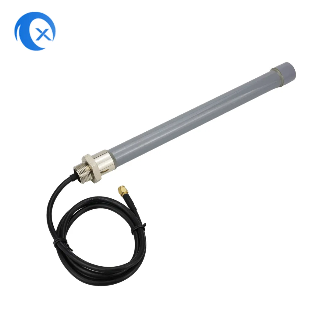 5GHz Outdoor Base Station 5dBi Omni Fiberglass Wireless Antenna with Rg58 Cable