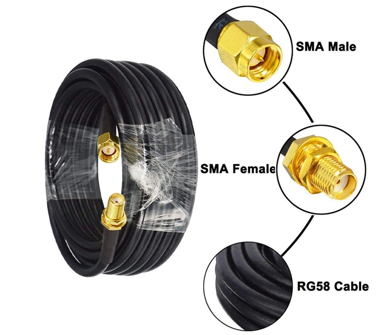 Lrm240 SMA Male to SMA Female Connector RF Communication Cable