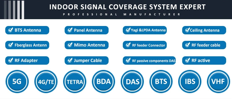 698-6000MHz 4X4 MIMO Omni Ceiling Antenna Das Ibs Antenna 4.3-10 Male Connector