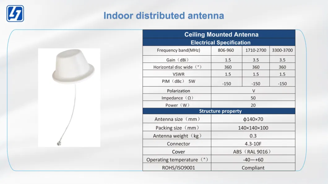 Communication Antenna Factory 3dBi Dopole Antenna for SMA (POM)