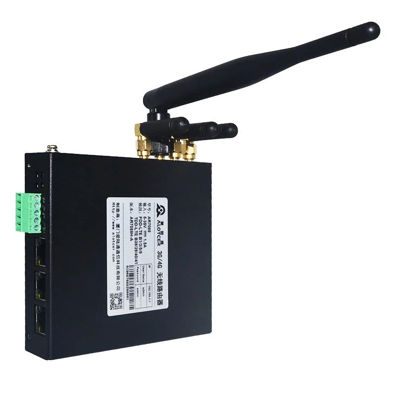 Ar7088h Industrial Router LTE Cat4 Router with SIM Card Slot Support 4G Wireless VPN Industrial Router