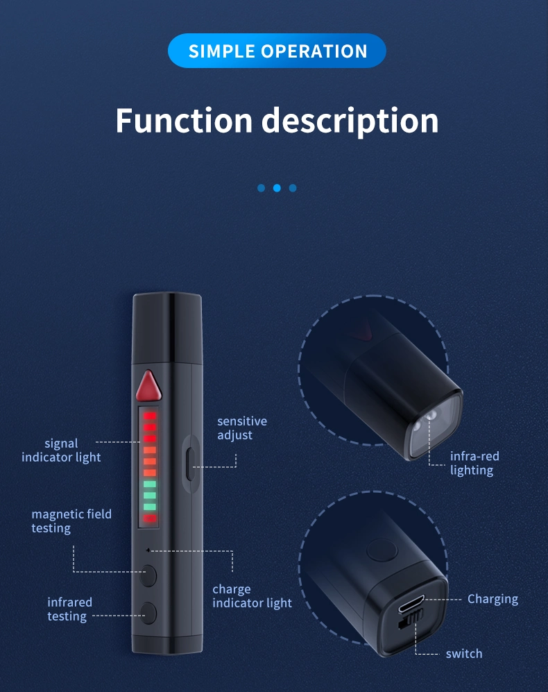 Hidden Camera Signal Detectors Spies, GPS Tracking Devices