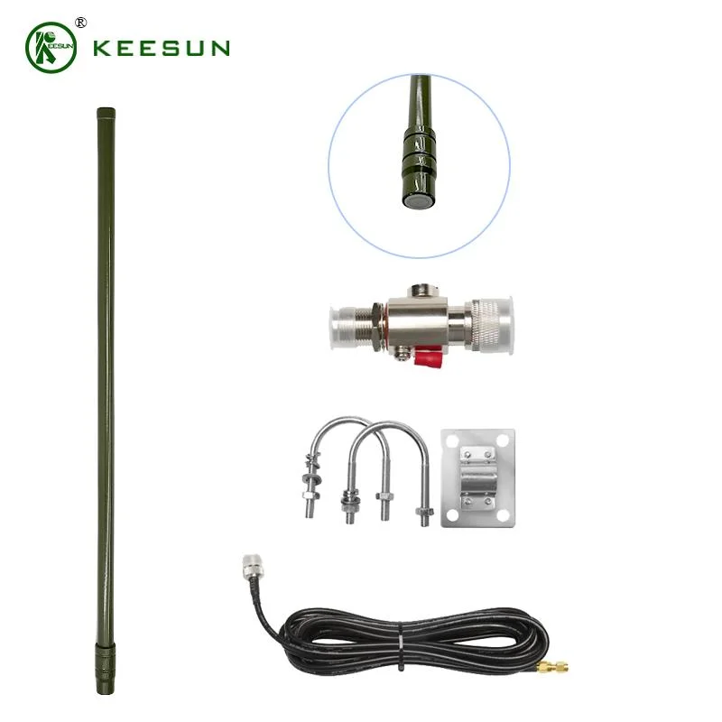 690mm Length 6dBi 4G Whip Omni-Directional Antenna with N Female Adapter Connector