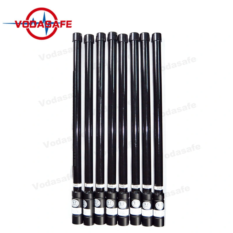 8 Antennas CDMA / GSM / 3G2100MHz / 4G LTE Vehicle Bomb Jammer Wi-Fi / Bluetooth / VHF UHF Bomb / RF Jamming System