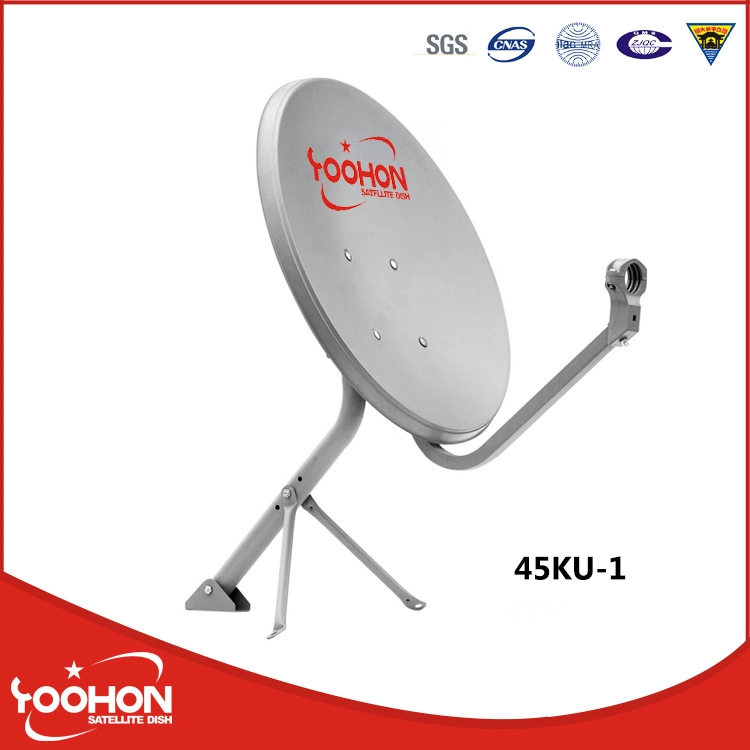 Factory Ku Band Satellite Dish Antenna, Outdoor Antenna, TV Antenna