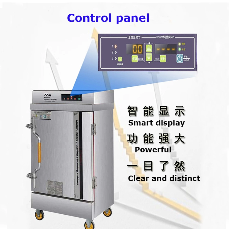 Automatic Steam Rice Roll Machine Commercial Steaming Rice Ark Steamer for Restaurant