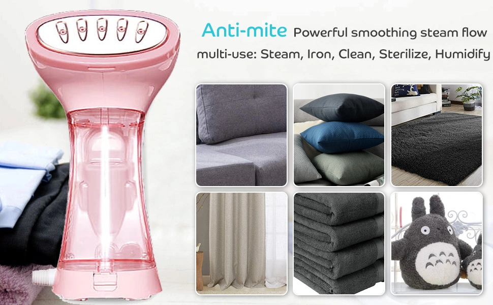 China Factory of Handheld Steamer for Clothes with Steam Pump System