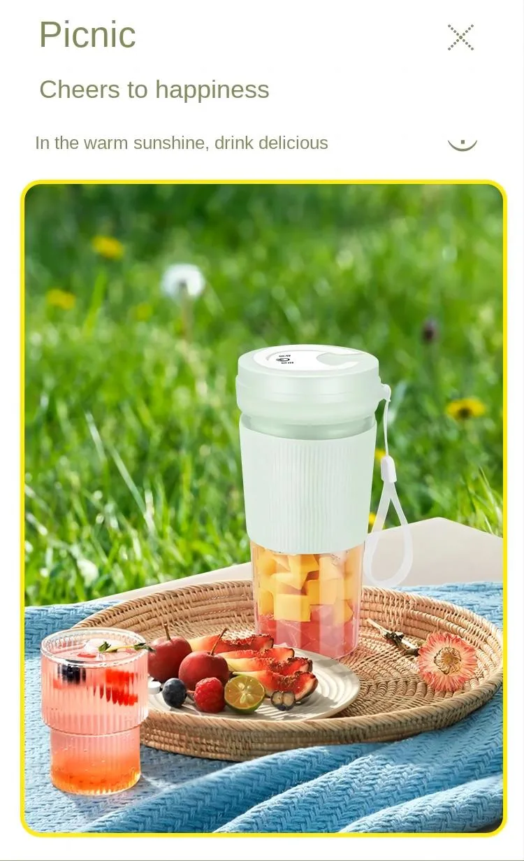 Portable Electric Mini Blenders Smoothie Fresh Juice Mini Fast Portable Blender Cups Bottle Juicers Cup Blenders