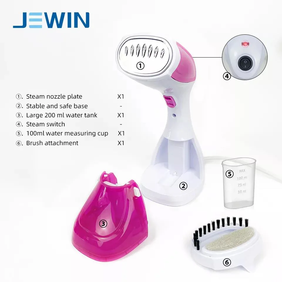 Mini Handle Electric Steamer 1100W Garment Steamer Electric Portable Fabric