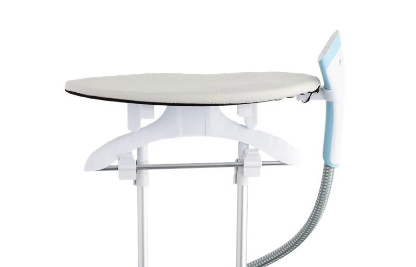 Double Pole Stand Garment Steamer with Iron Board and 1.7L Water Tank