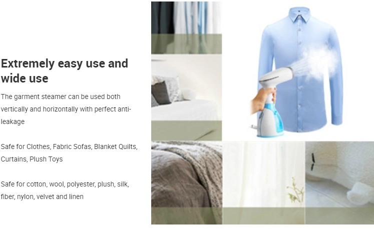 China Manufacturer of Handheld Garment Fabric Steamer for Home and Travel