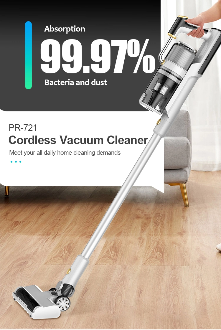 250W Large Suction Handy Home Cordless Stick Vacuum Cleaner Handheld Aspiradora Vacuum Cleaner for Carpet