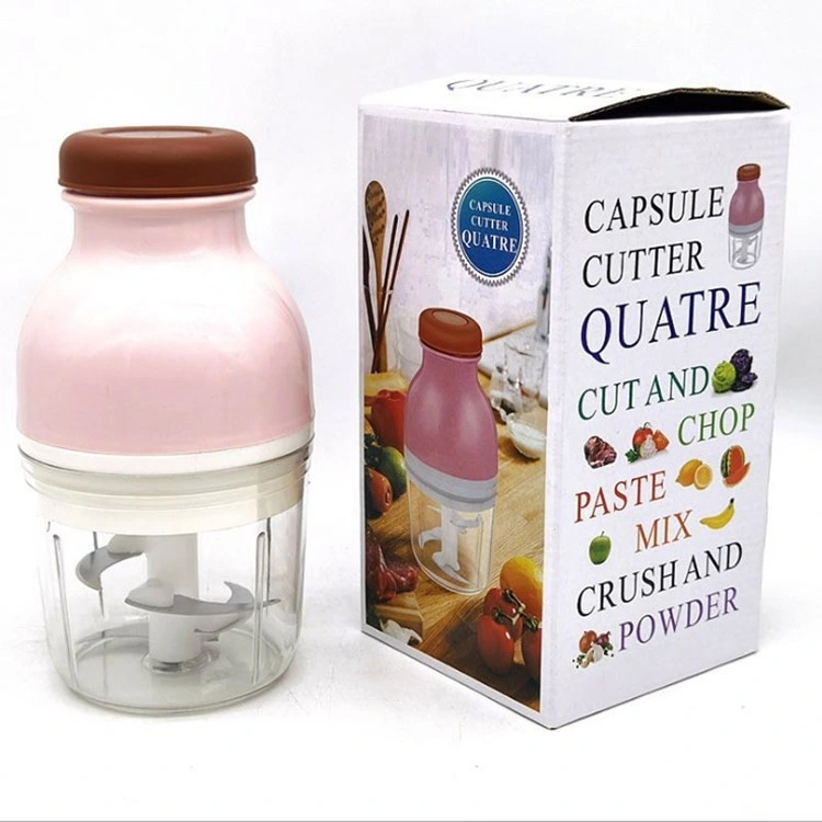 Portable Mini Blender Multifunction Kitchen Home Baby Food Blender Small Mini Electric Blender Mini Fruit Juicer Capsule Cutter Quatre Food Processor Blender