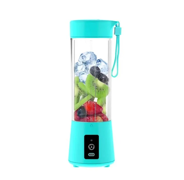 Fruit Juicer Christmas Gift Mini Electric Portable Wireless Rechargeable Bottle Juicer Blender