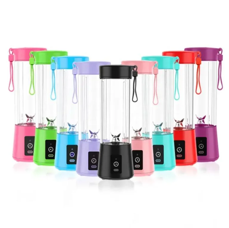 Fruit Juicer Christmas Gift Mini Electric Portable Wireless Rechargeable Bottle Juicer Blender