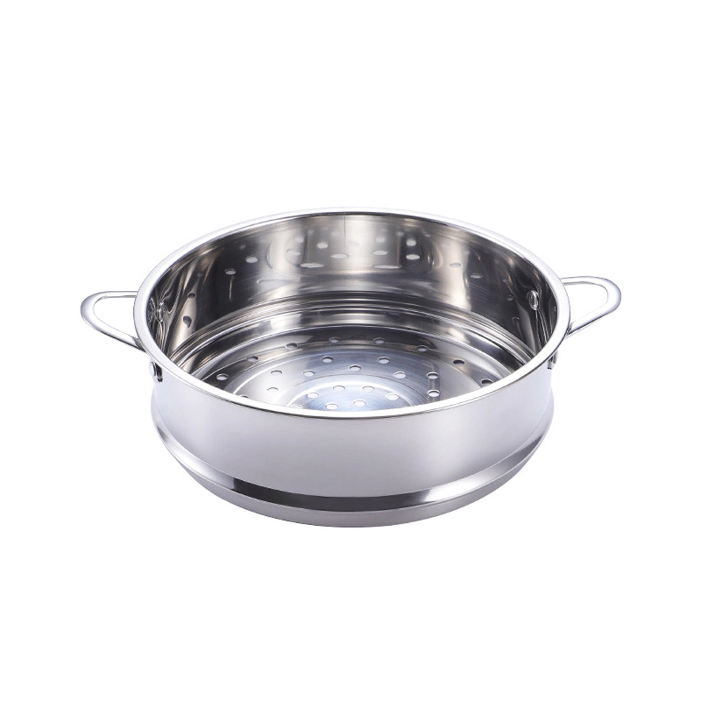 Stainless Steel Food Steamers Multi-Function with Double Handle by Goodseller