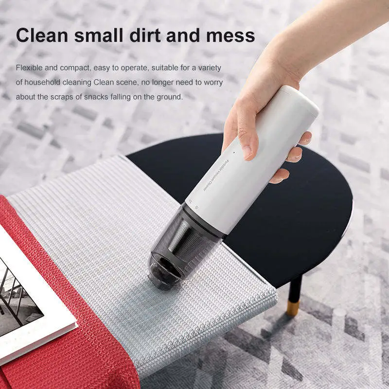 Hot Selling Portable Cordless Handheld Handy Rechargeable Small Mini 12V for Car vacuum Wireless Auto Car Vacuum Cleaner