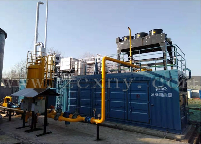 Methane Gas Generator 80kVA Industrial Natural Gas Engine